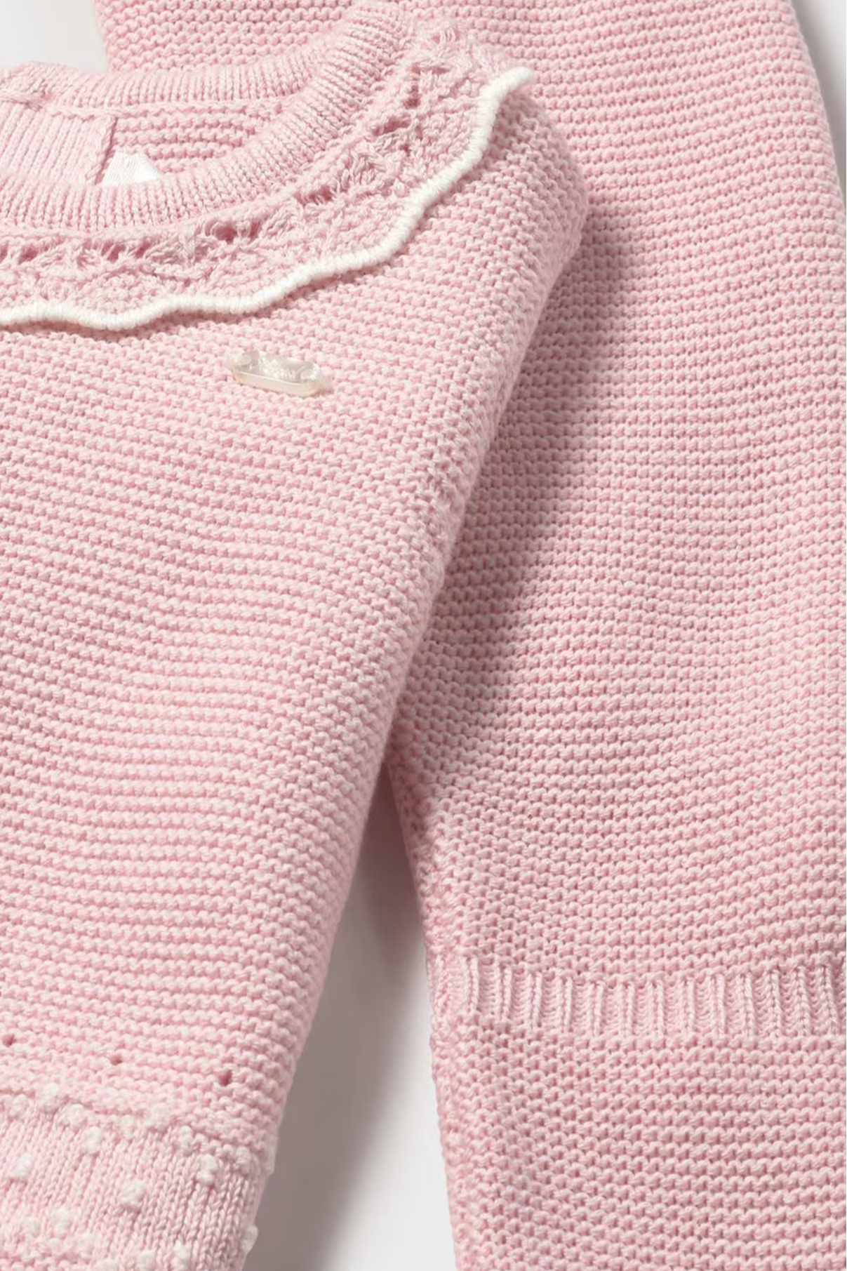 Newborn Girl 3-Piece Knit Set