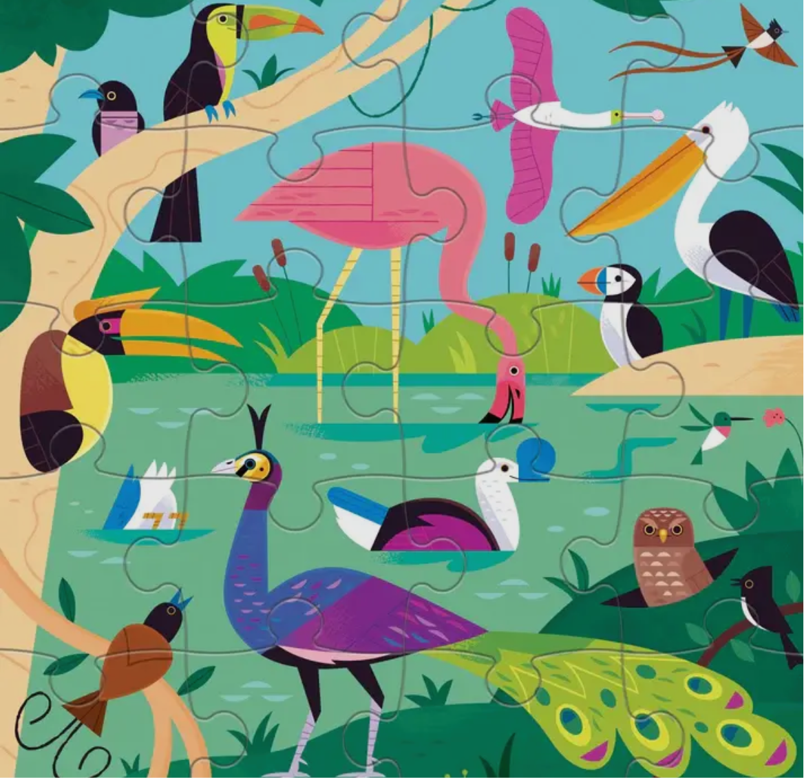 Bugs & Birds Magnetic Puzzles