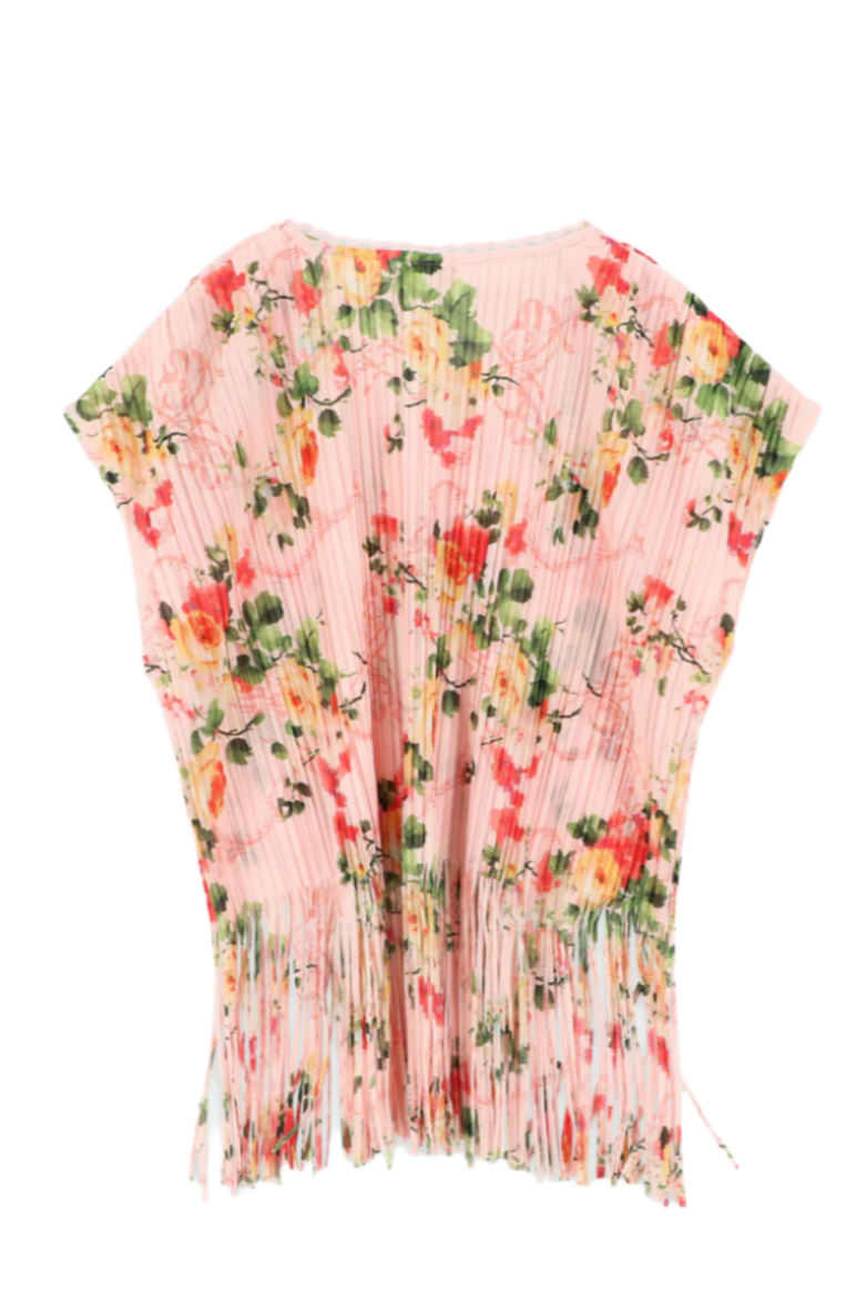 June Primrose Kaftan Pale Pink