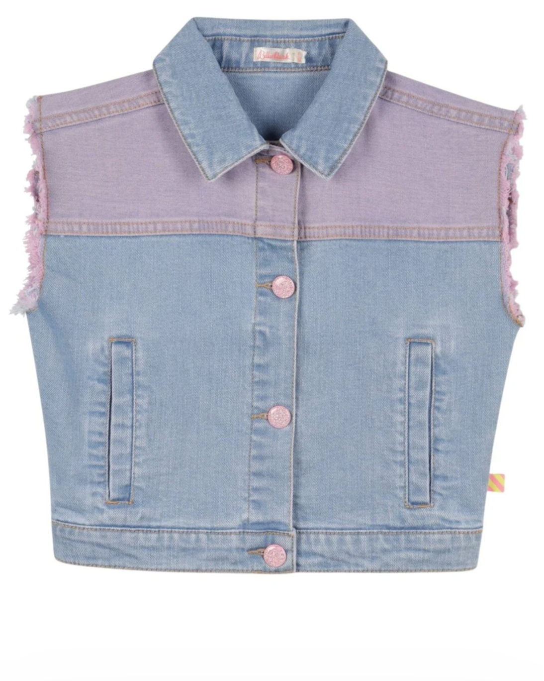 Love Colored Denim Vest