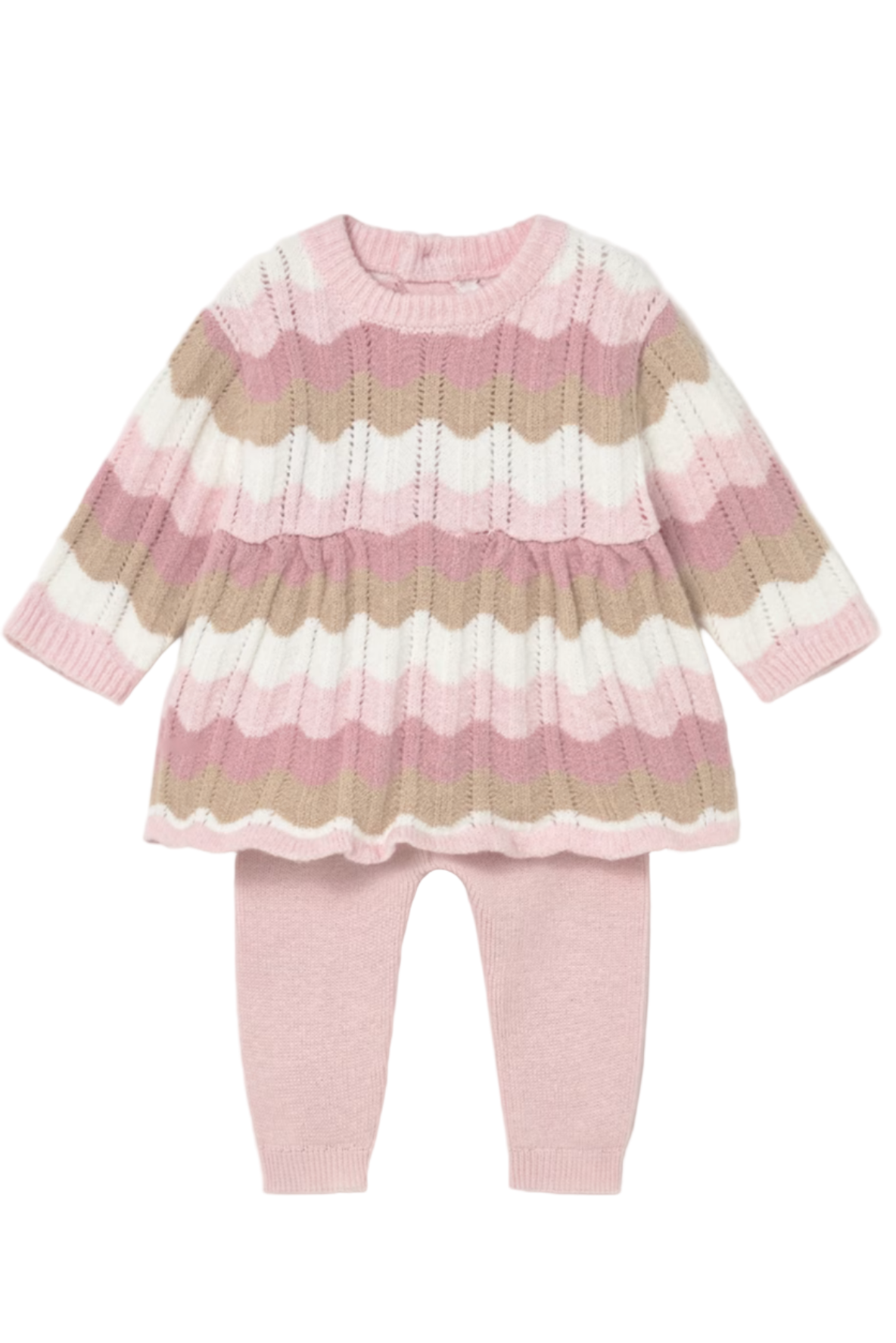 Newborn Girl 2-Piece Printed Set