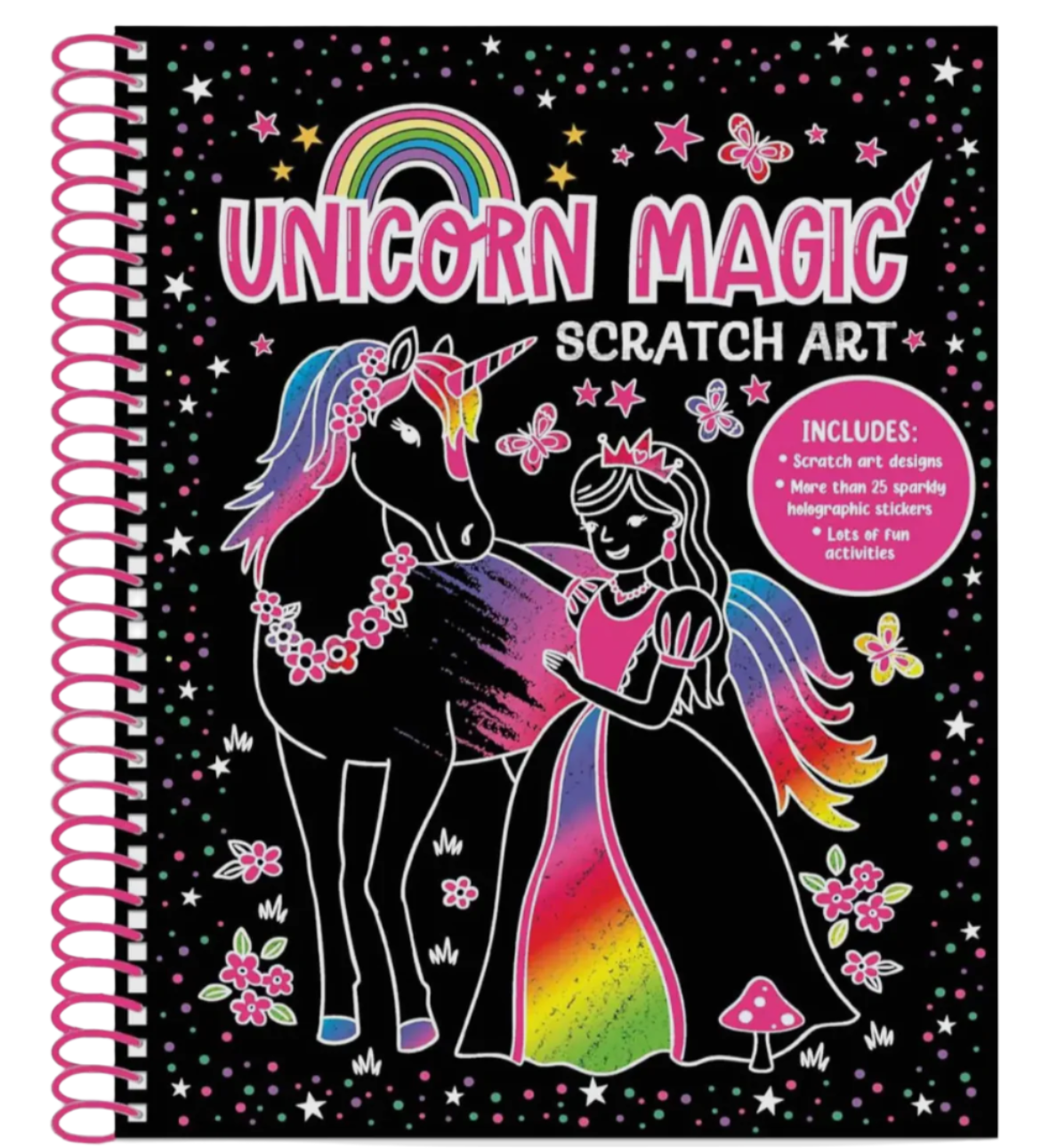 Unicorn Magic Scratch Art & Stickers
Activity Pad