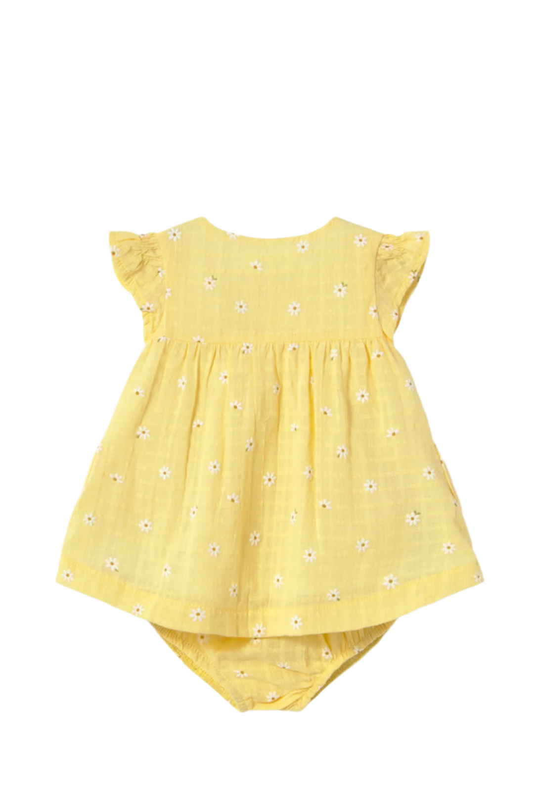 Button Dress with Bloomers