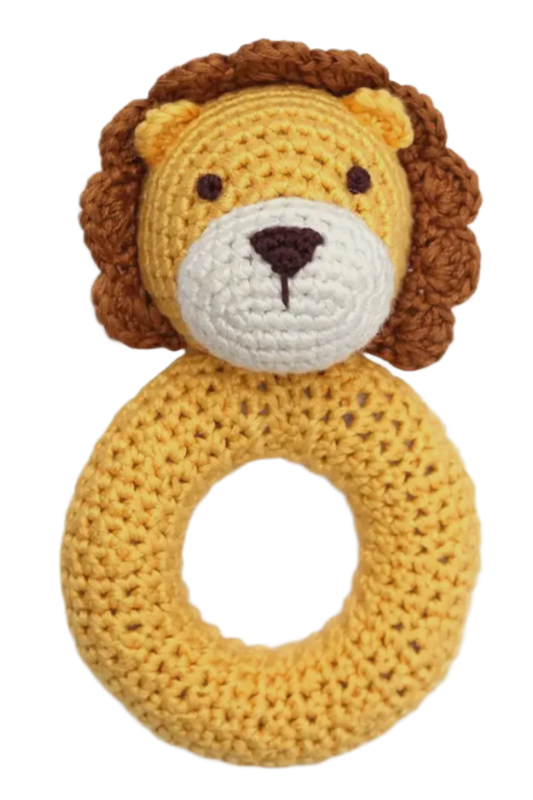 Lion Hand Rattle