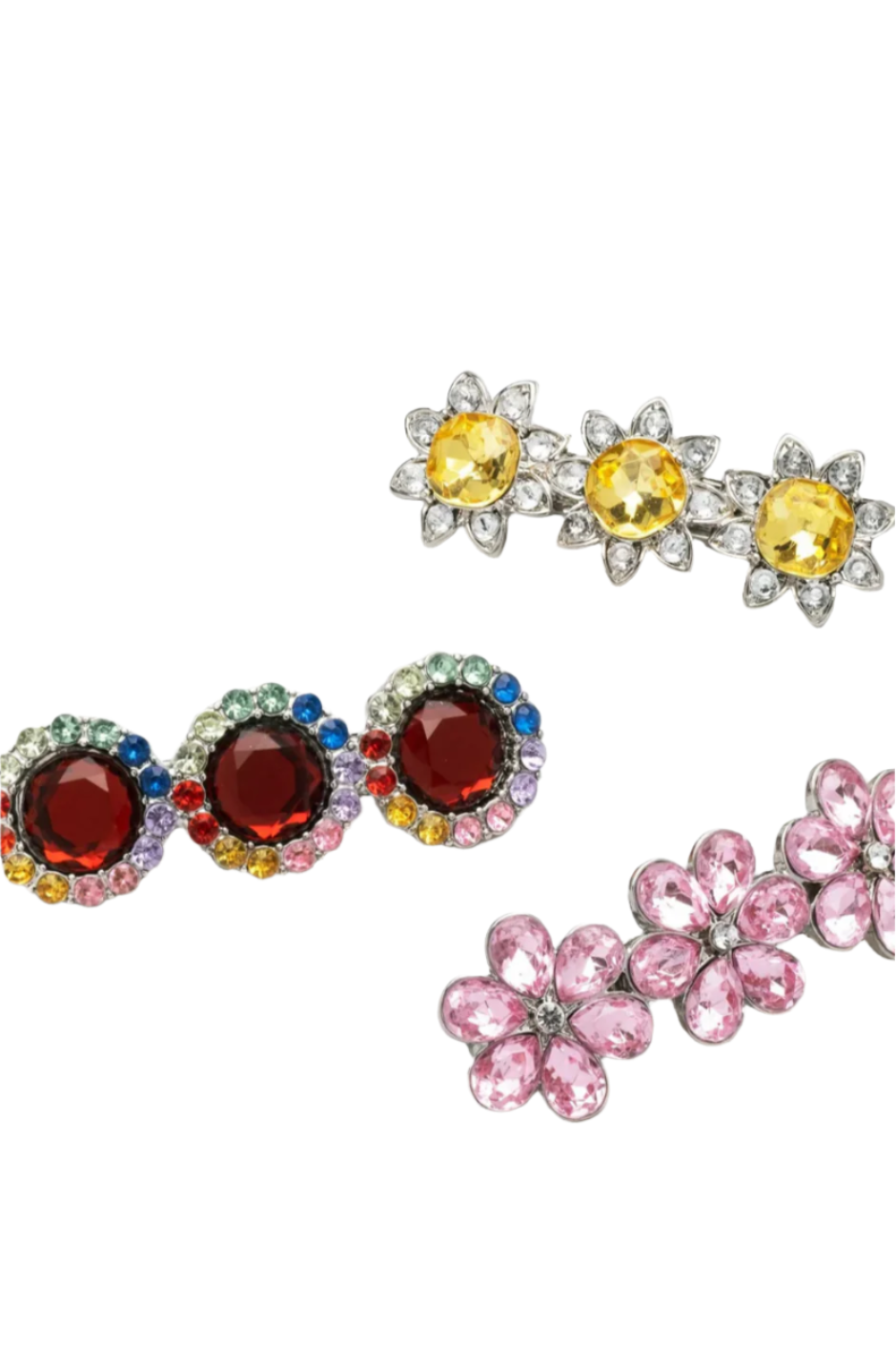 Ballet Recital Gem Hair Barrettes