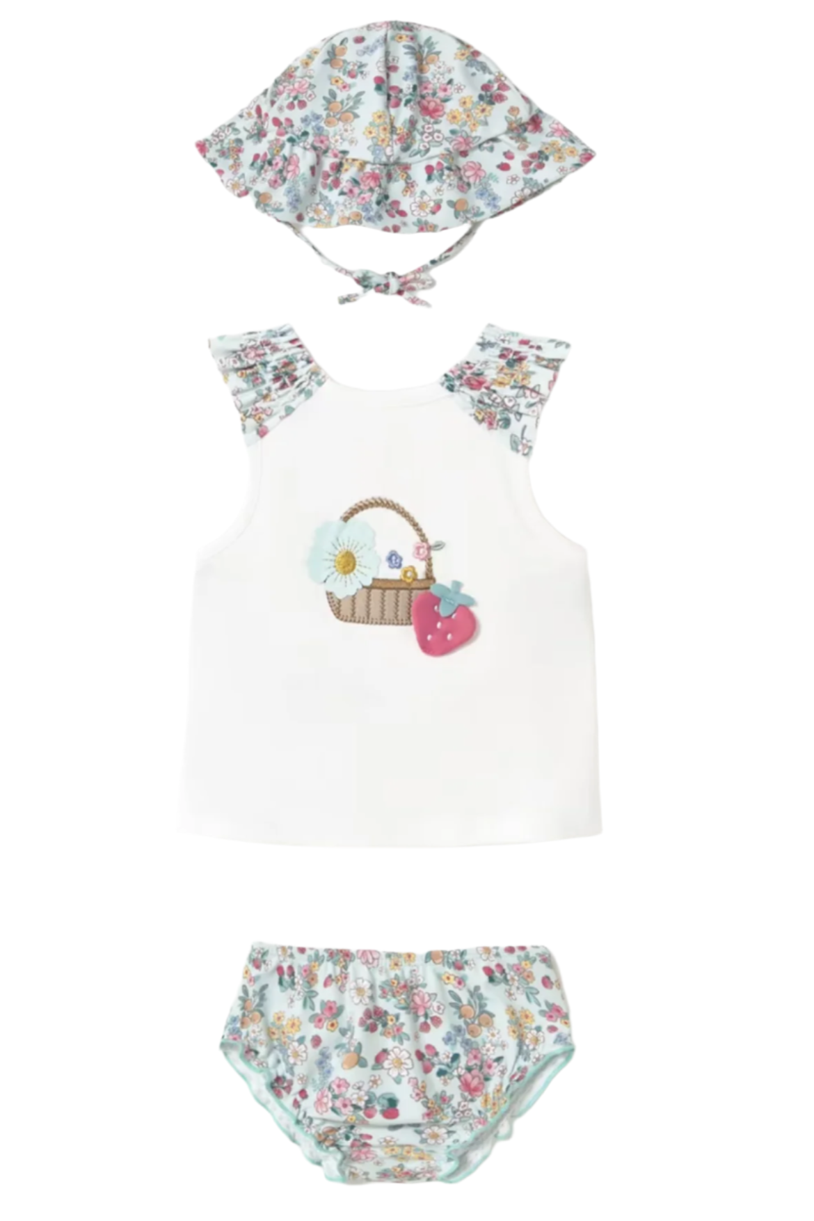 3-Piece Swim Set with Sun Protection