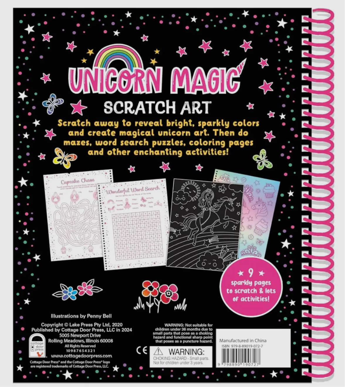 Unicorn Magic Scratch Art & Stickers
Activity Pad