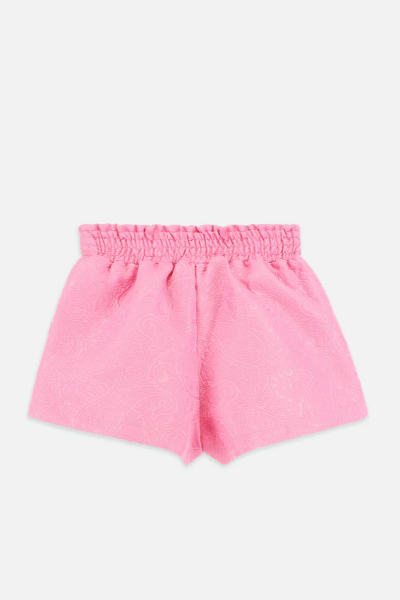 Rosetta Blooming Marvellous Tulle Top / Ruthie Bow Jacquard Shorts Begonia Pink