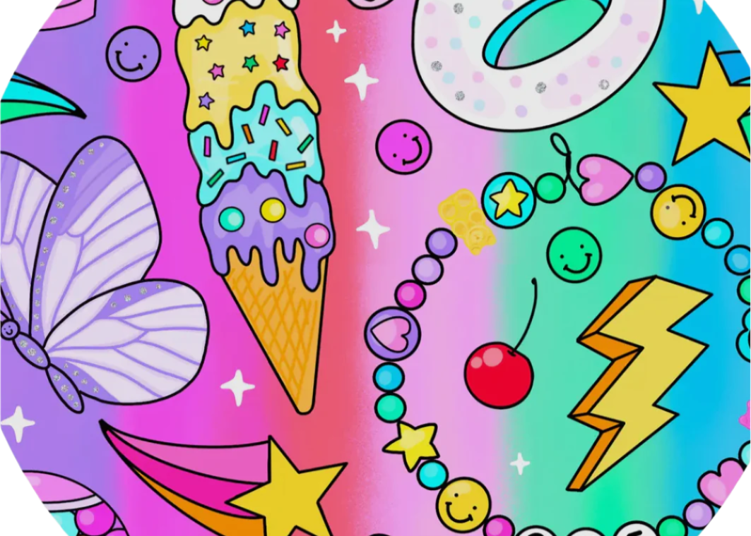 COSMIC CANDYLAND KID PAJAMAS