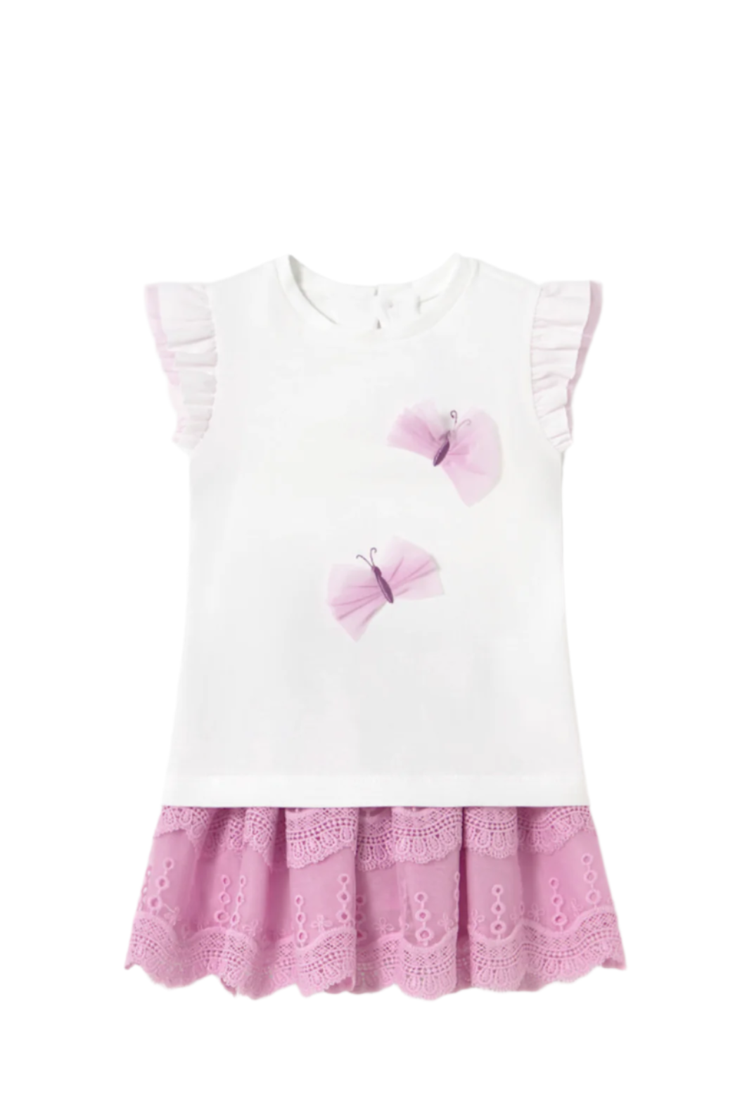 Tulle Skirt and T-Shirt Set