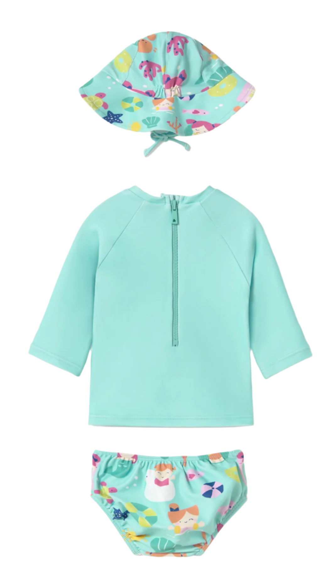 3-Piece Swim Set with Sun Protection