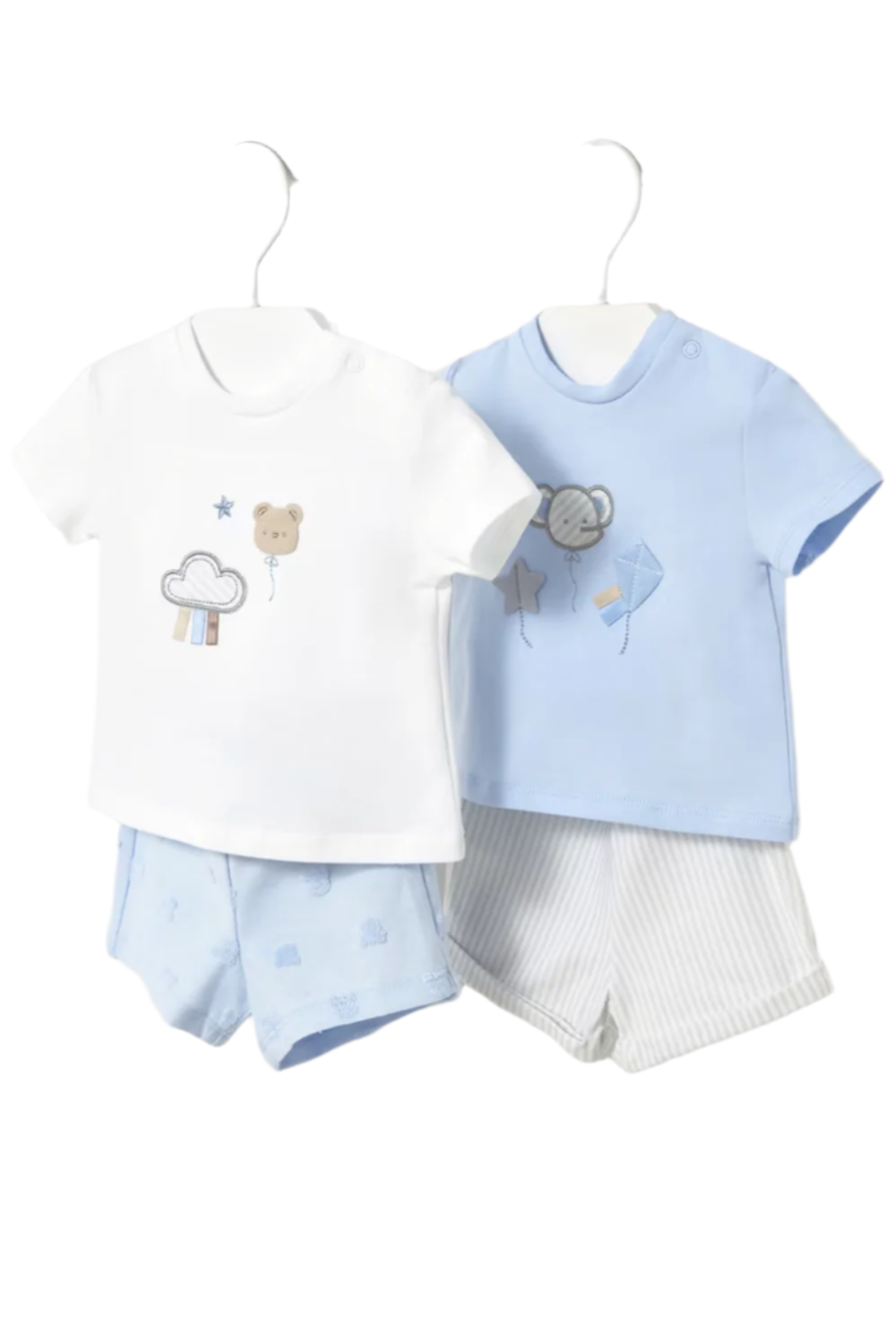 Newborn 4-Piece Set with Shorts