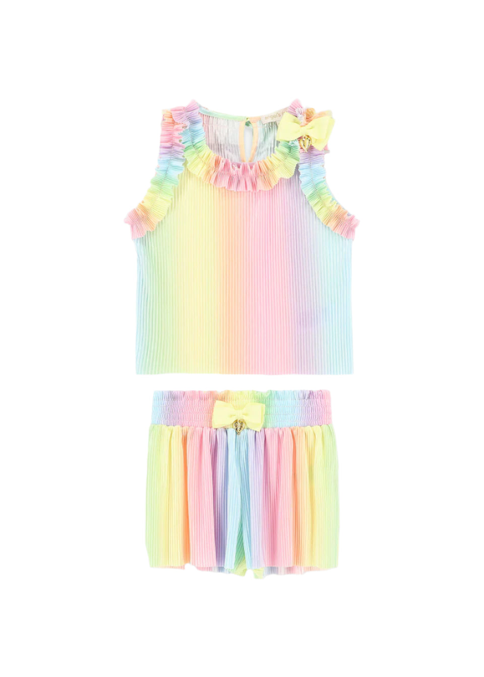 Fortunate Top and Shorts Set Rainbow