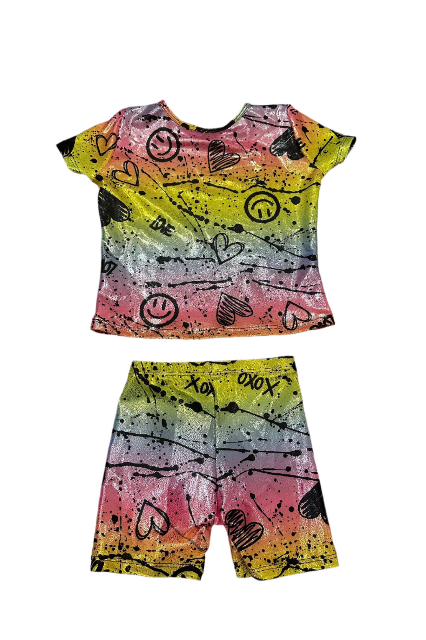 Sparkle Neon Graffiti Set