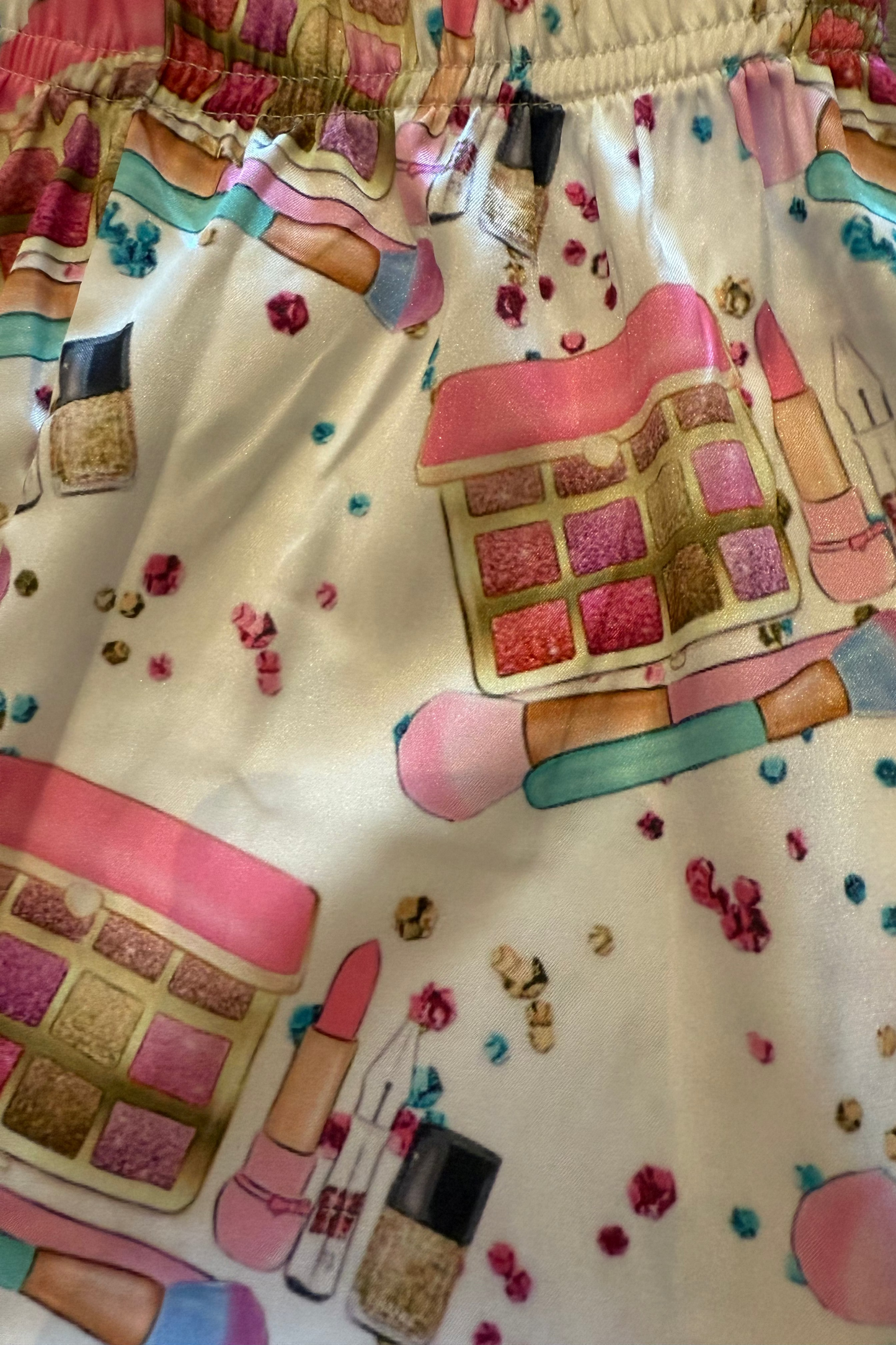 Makeup Silky Pajama Set