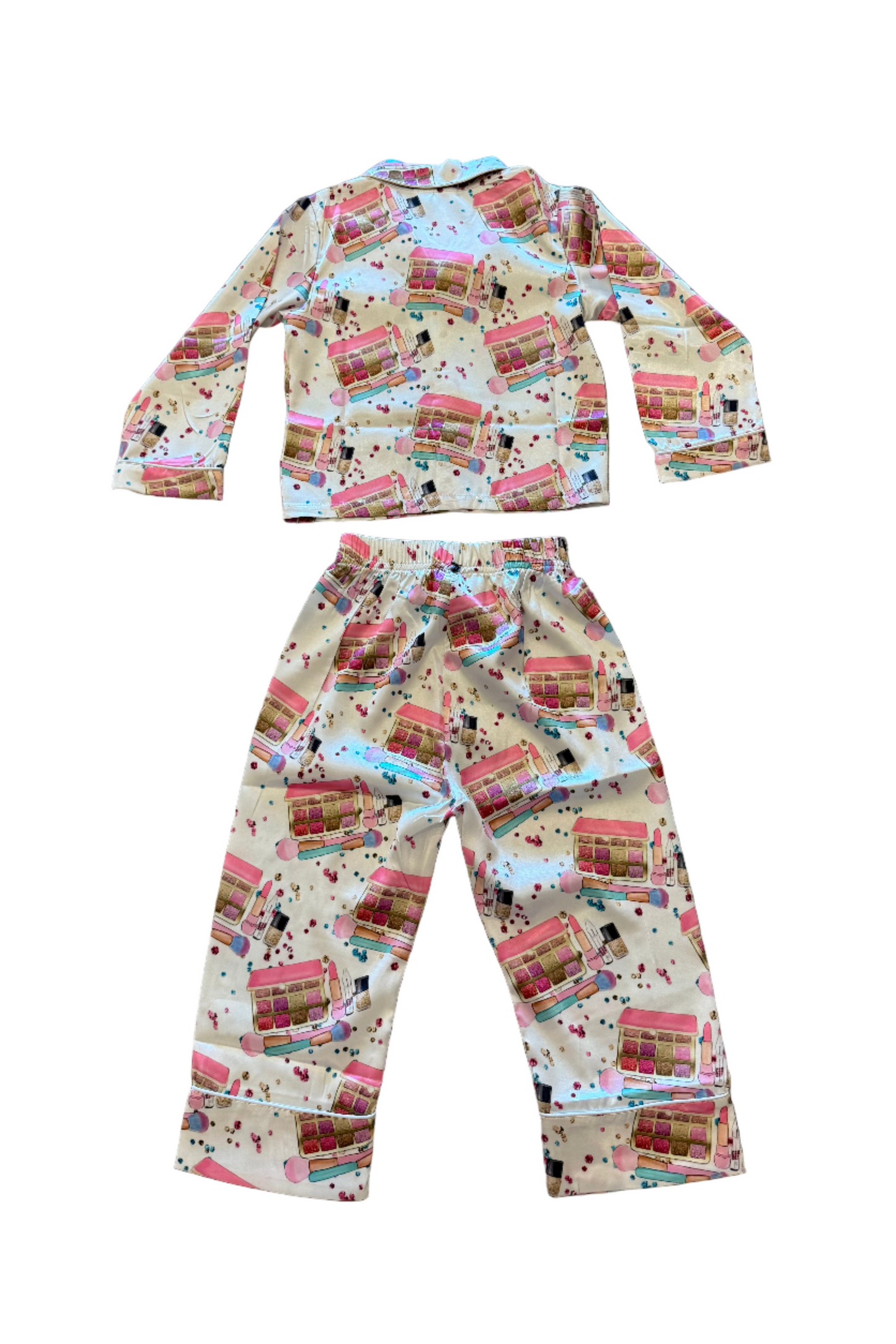 Makeup Silky Pajama Set
