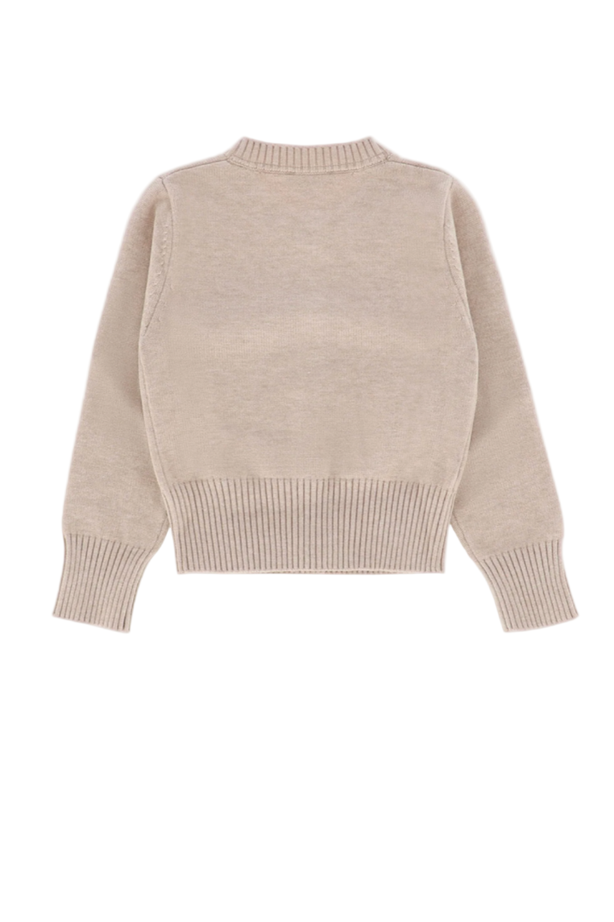 Kamala Crystal Studded Cardigan Sand