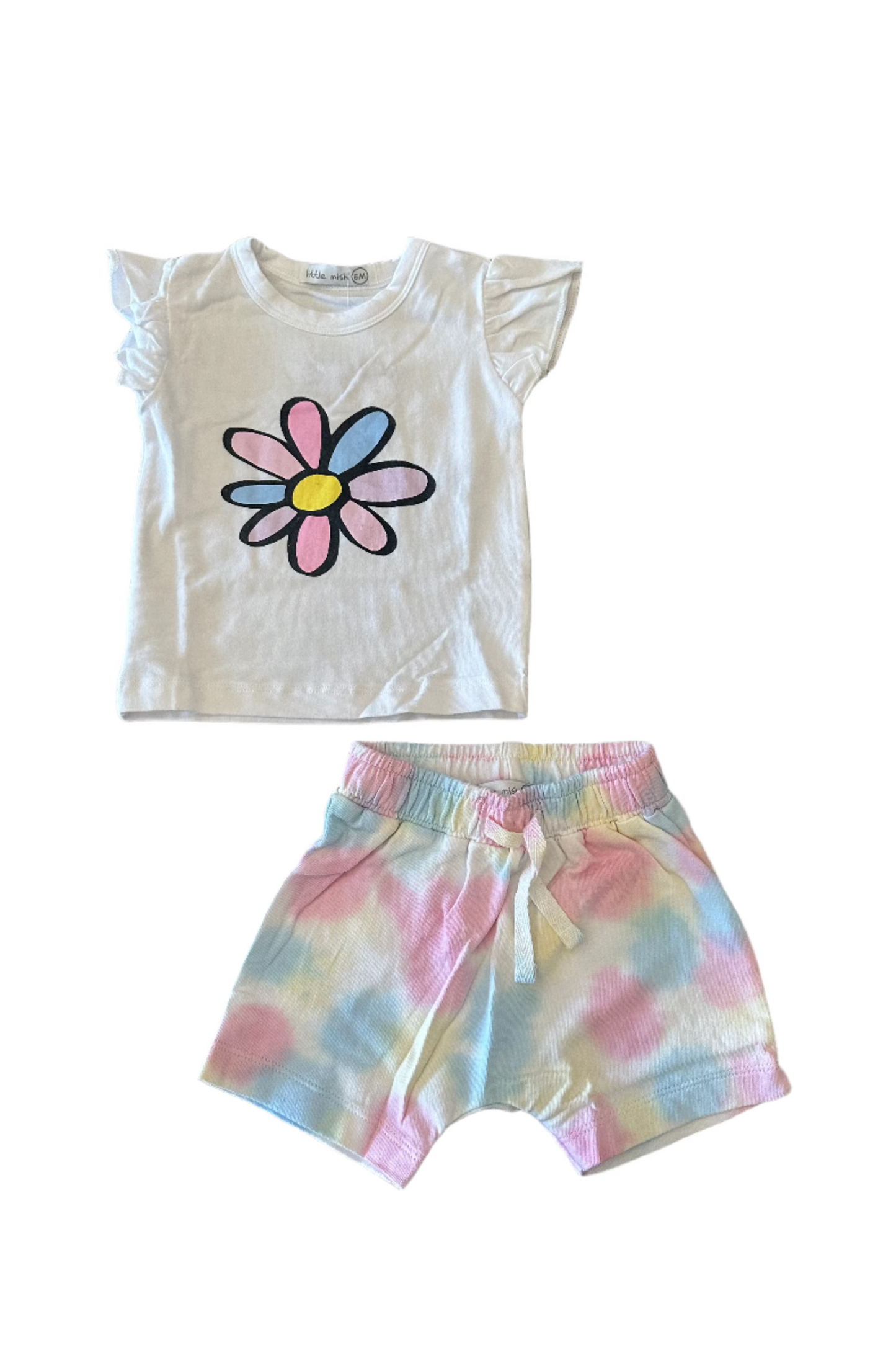 Tie Dye Flower Set