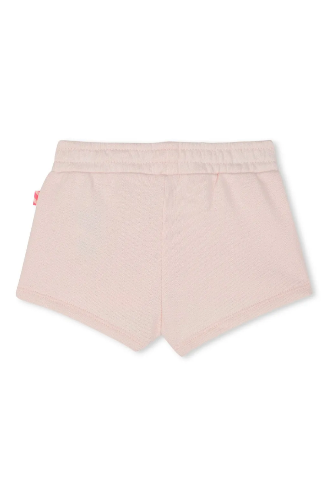 Girls Pink Cotton & Tulle Sleeve Top/ Heart- patch shorts