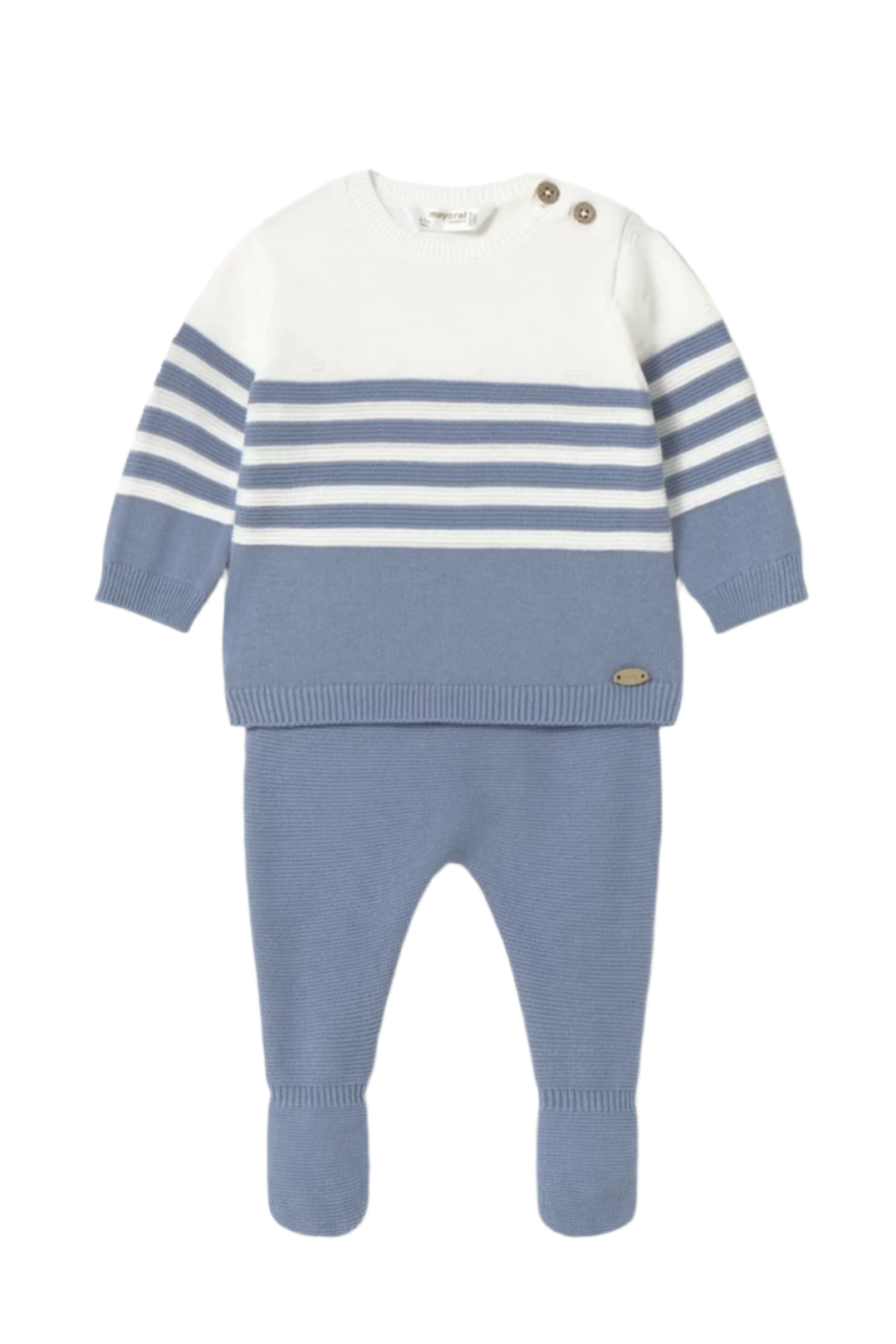 Newborn Pants and Knit Sweater Set