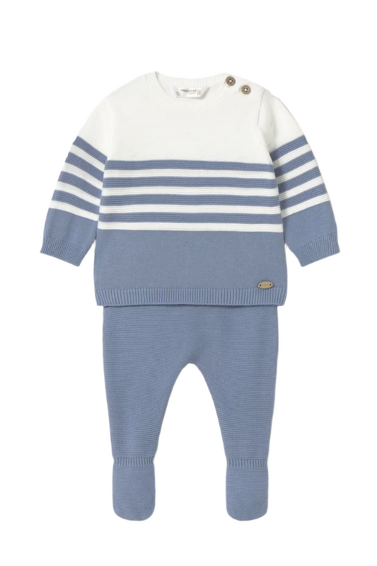 Newborn Pants and Knit Sweater Set