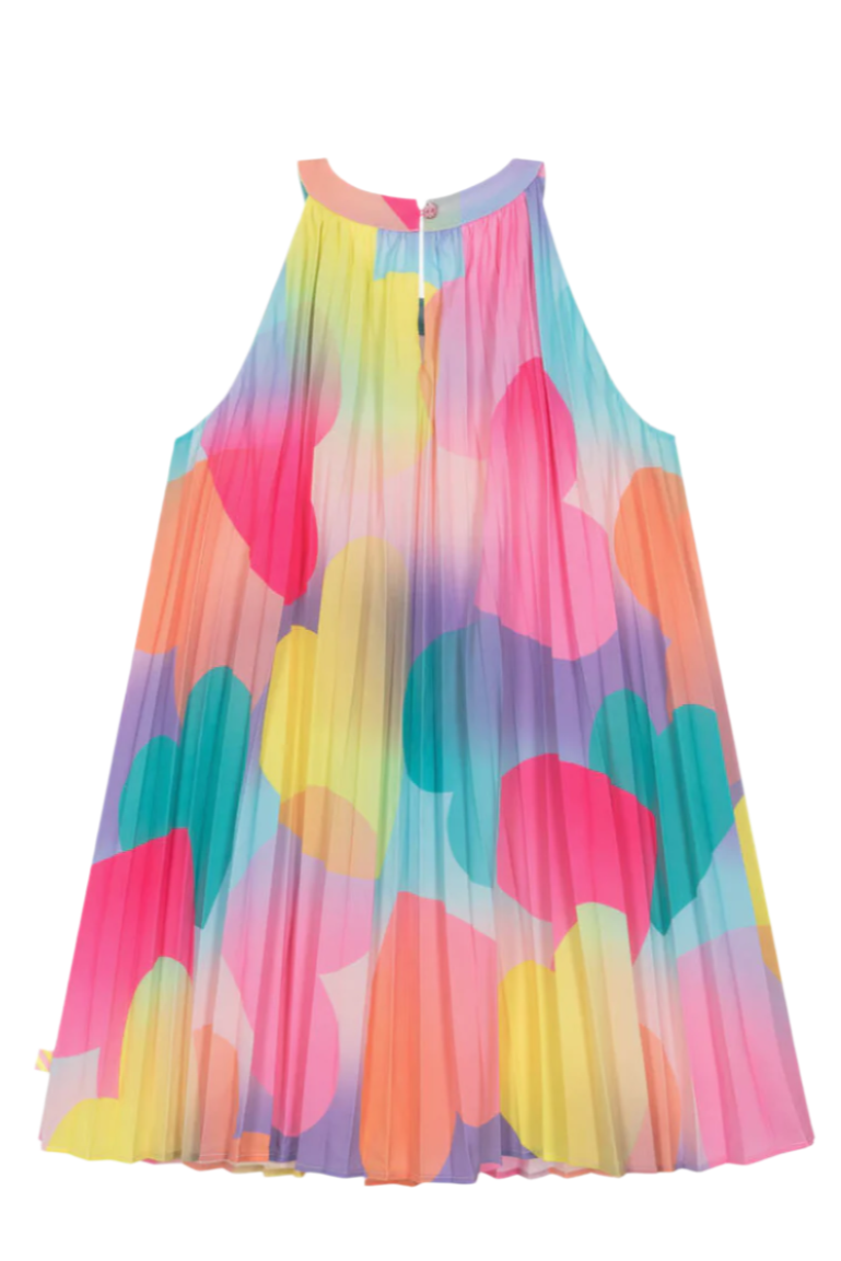 Girls Multicoloured Heart Dress