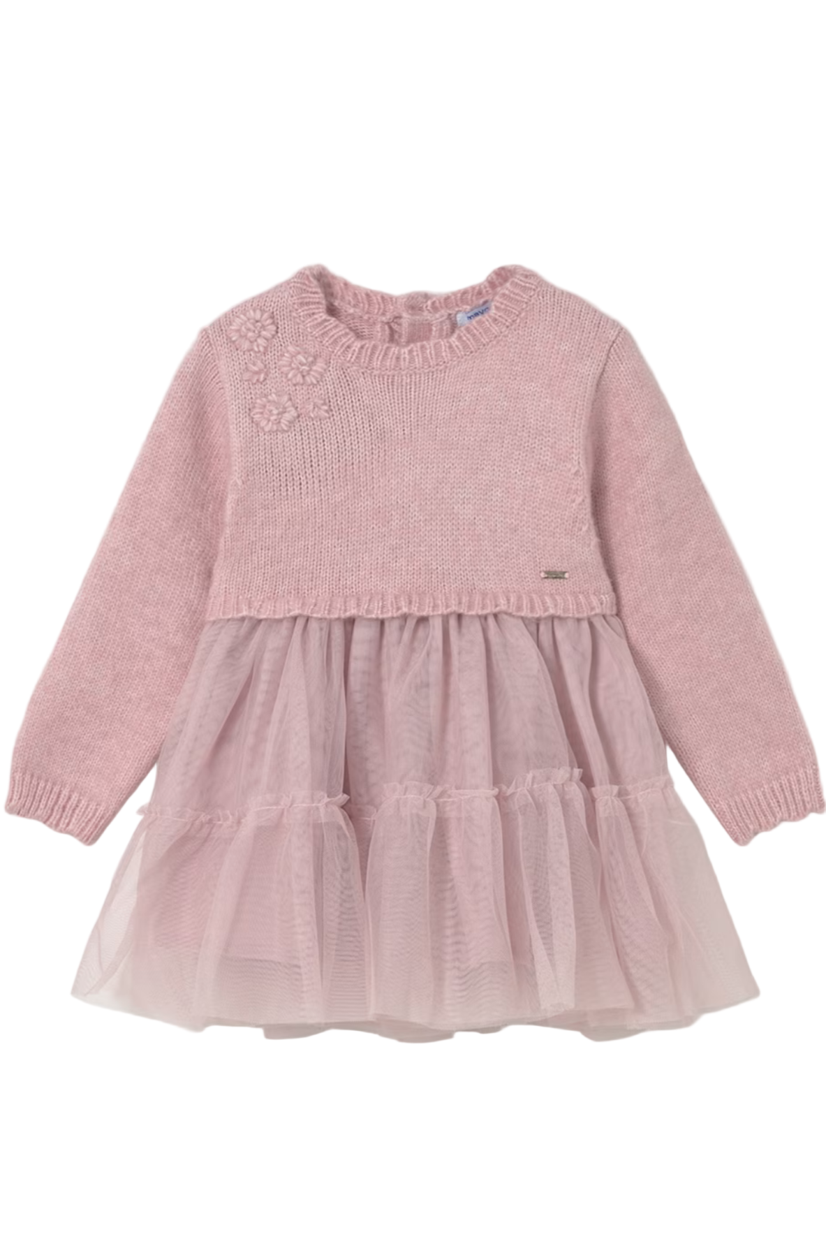 Knit and Tulle Dress