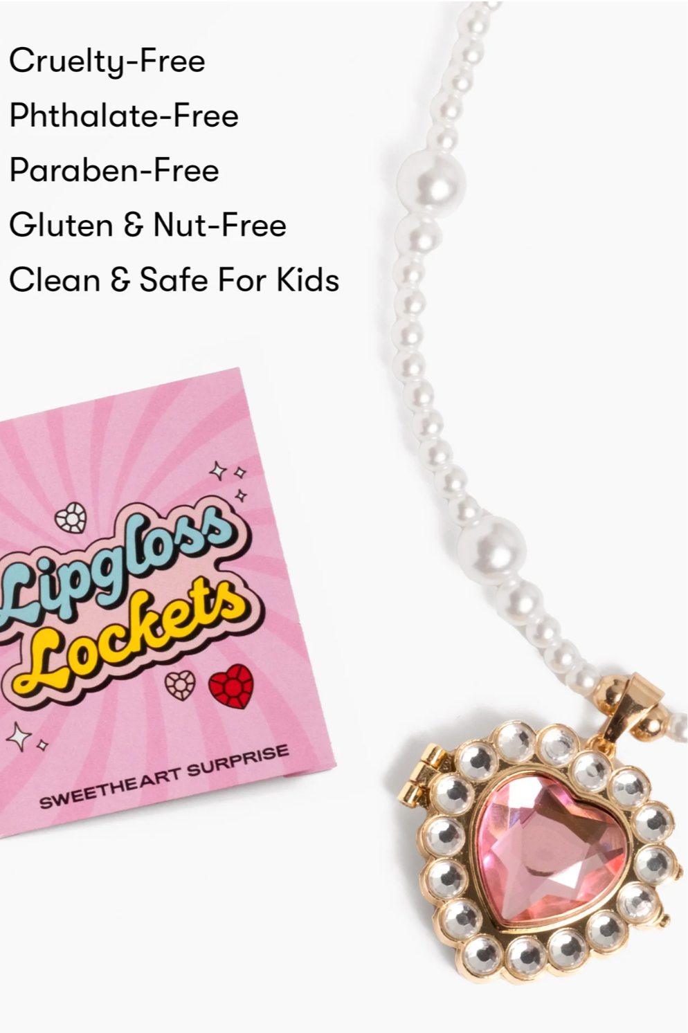 Sweetheart Surprise Lipgloss Locket