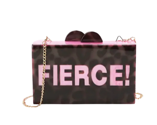 Fierce Acrylic Box Bag