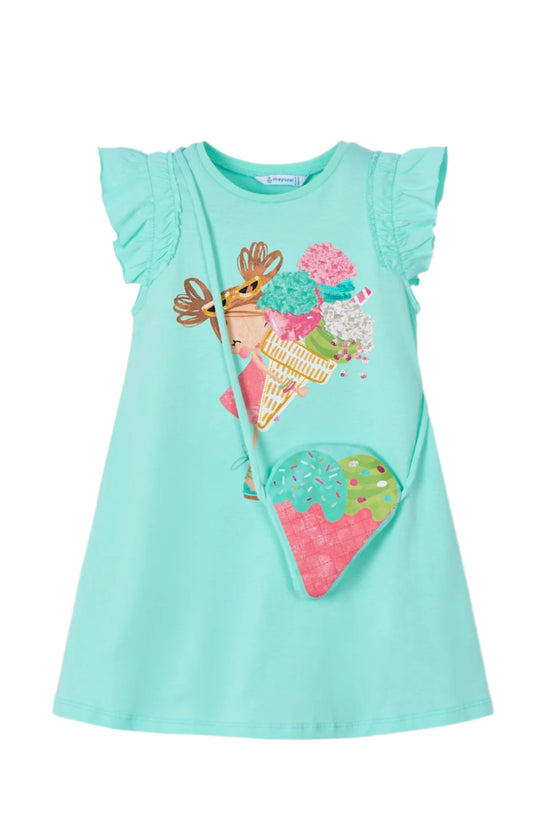 Dress with Ice Cream Bag