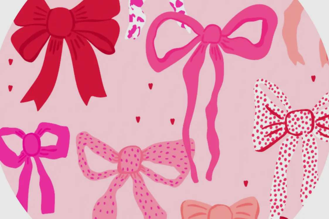 Bows Button-Down Kids Pajamas