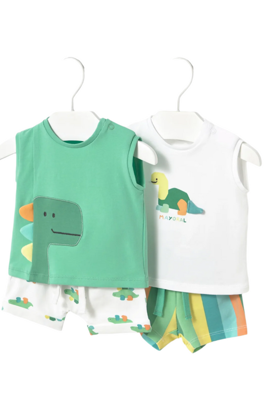 Newborn 4-Piece Sleeveless Set