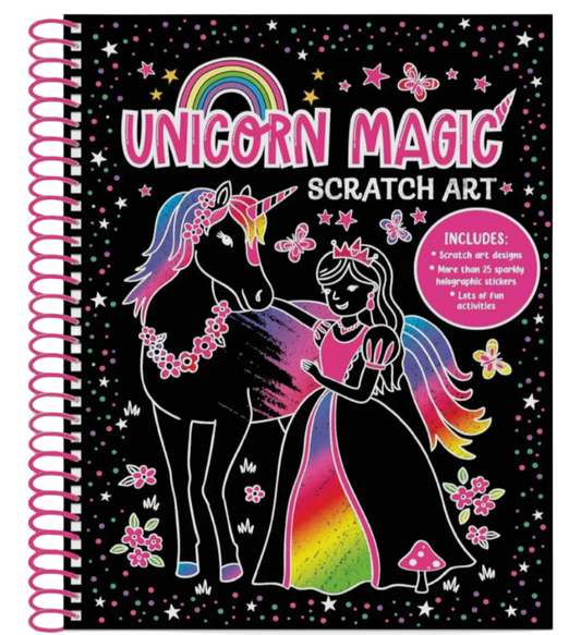 Unicorn Magic Scratch Art & Stickers
Activity Pad