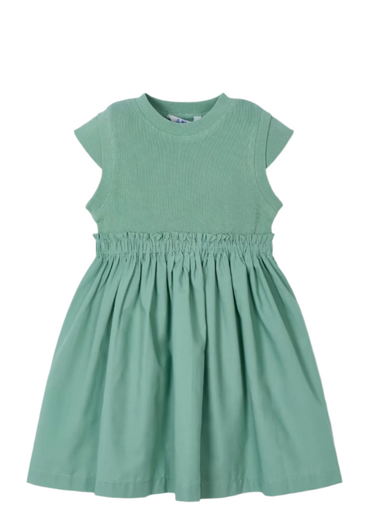 Ribbed Combined Dress