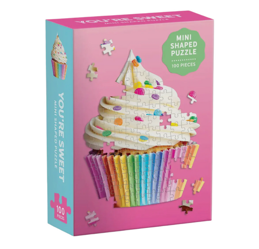 You're Sweet Cupcake 100 Piece MiniShaped Puzzle