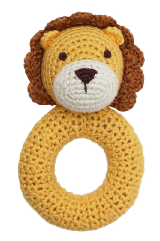Lion Hand Rattle
