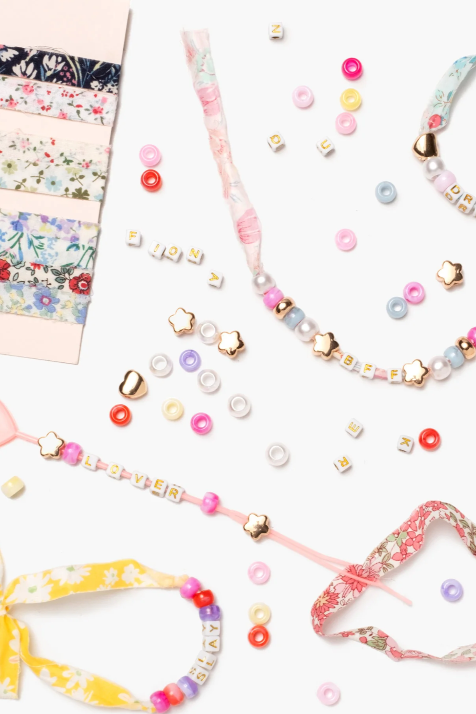 Super Gems Fabric Bracelet Kit