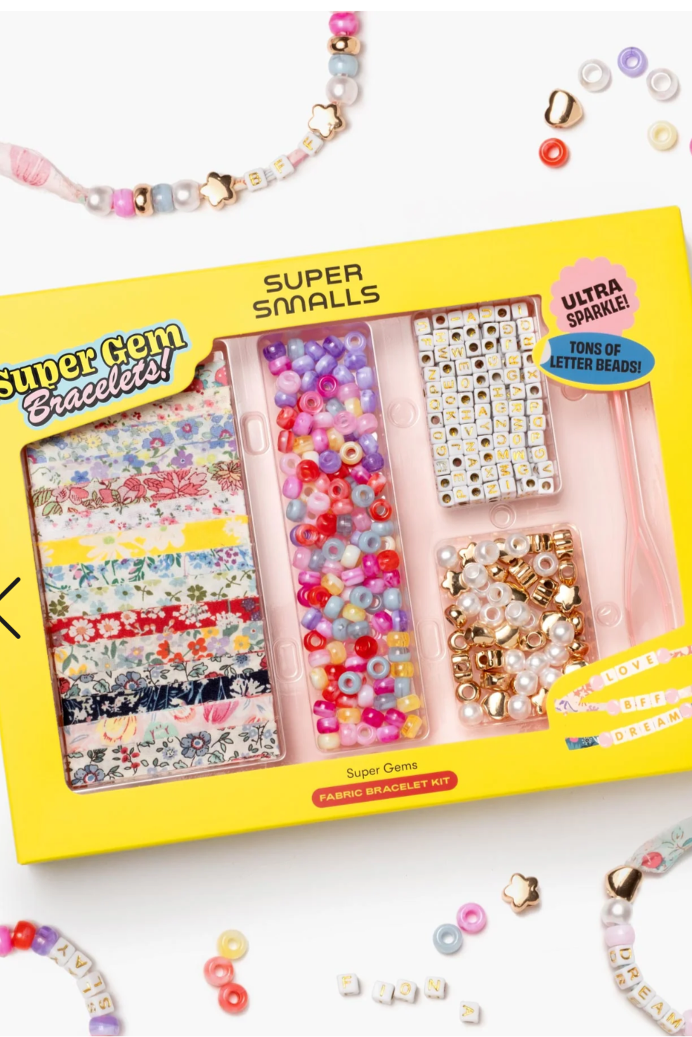 Super Gems Fabric Bracelet Kit