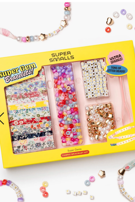Super Gems Fabric Bracelet Kit