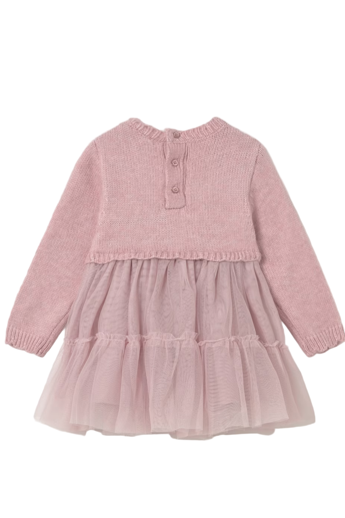 Knit and Tulle Dress