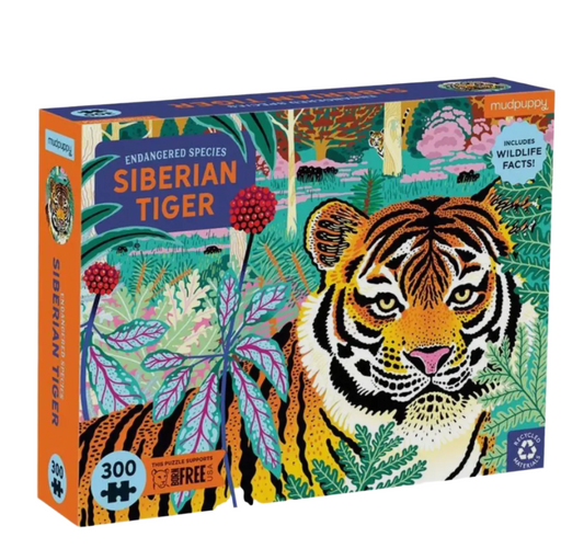 Siberian Tiger Endangered Species300 Piece Puzzle