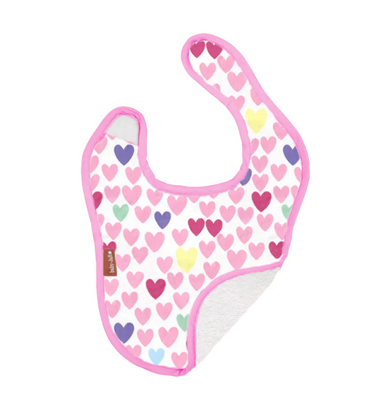 Feeding Bib - Lot's 'O Hearts