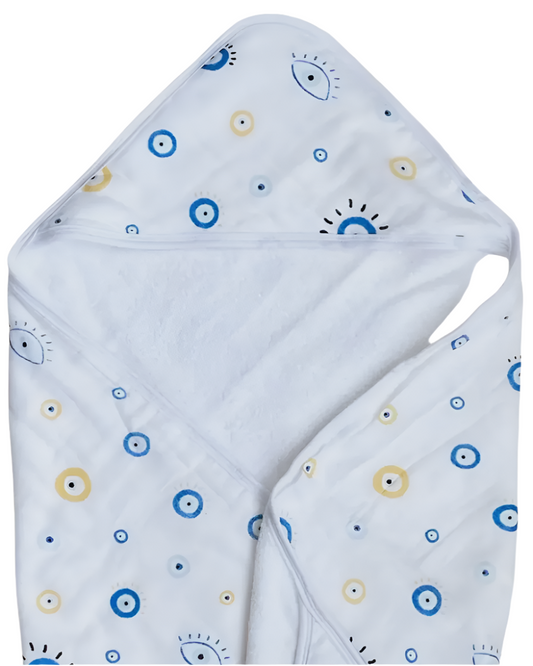 Eye See You Hooded Towel- Bath
Towel, Baby To Toddlerhood