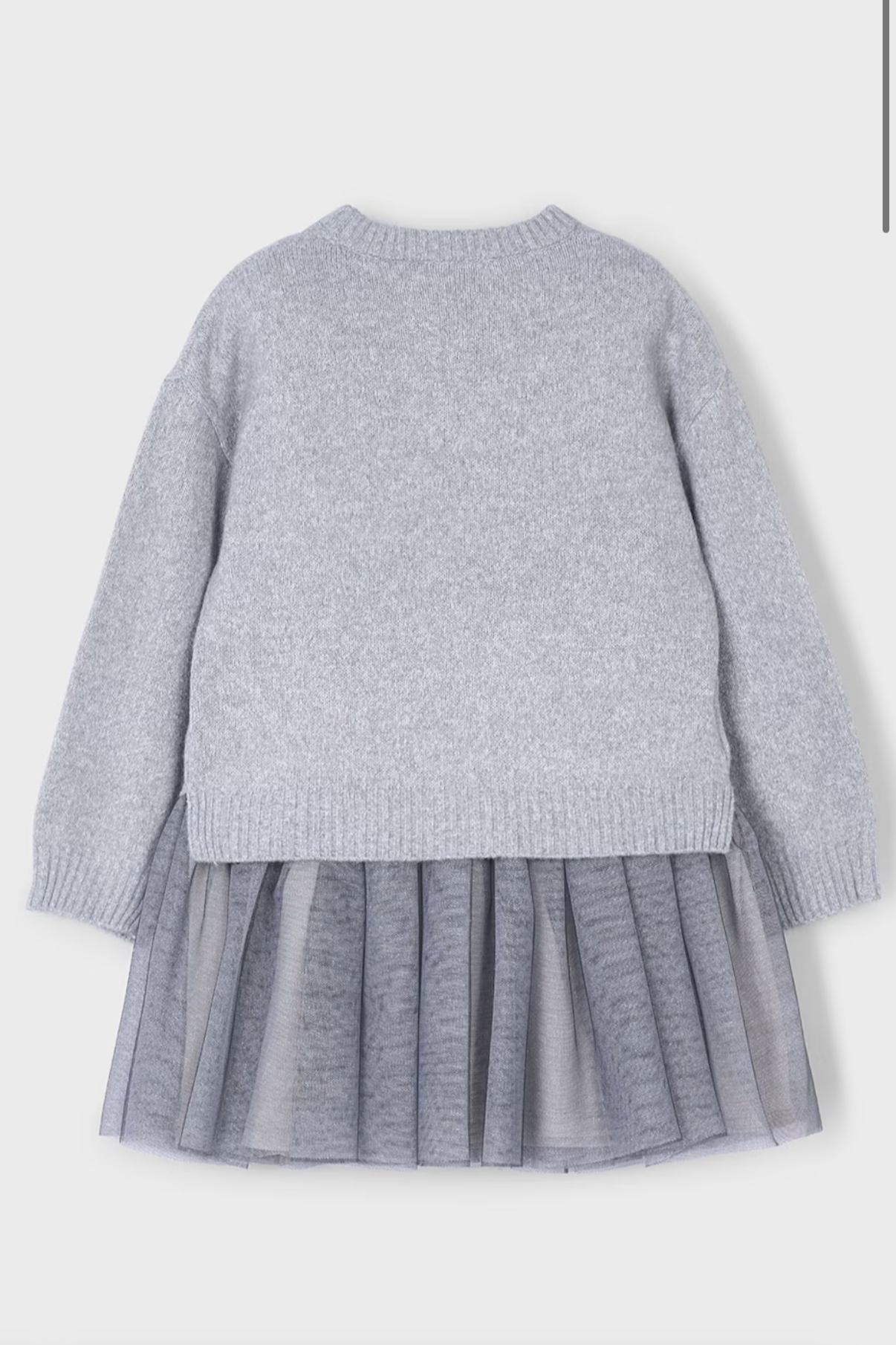 Tulle Knit Dress