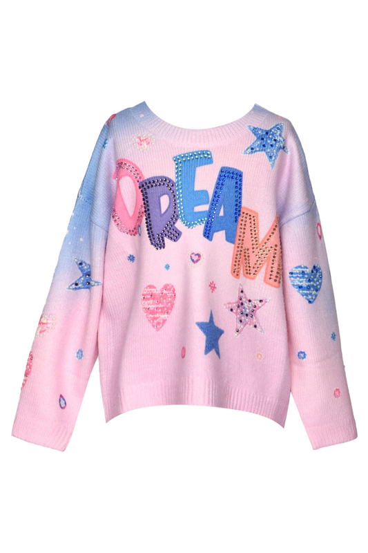 Dream Sweater Rhinestones