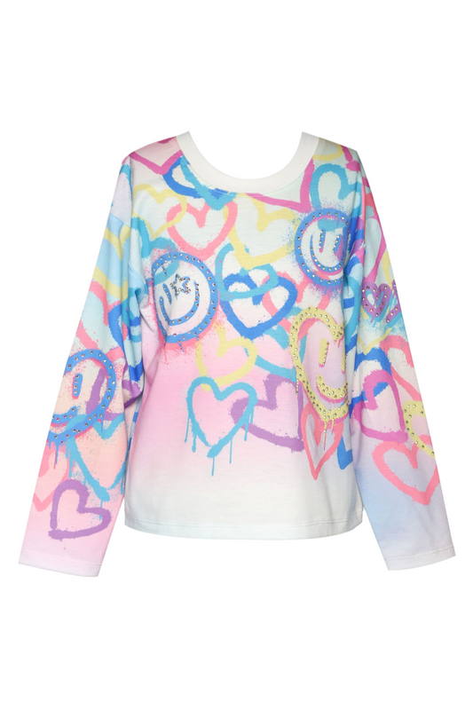 Colorful Grafitti Sweatshirt