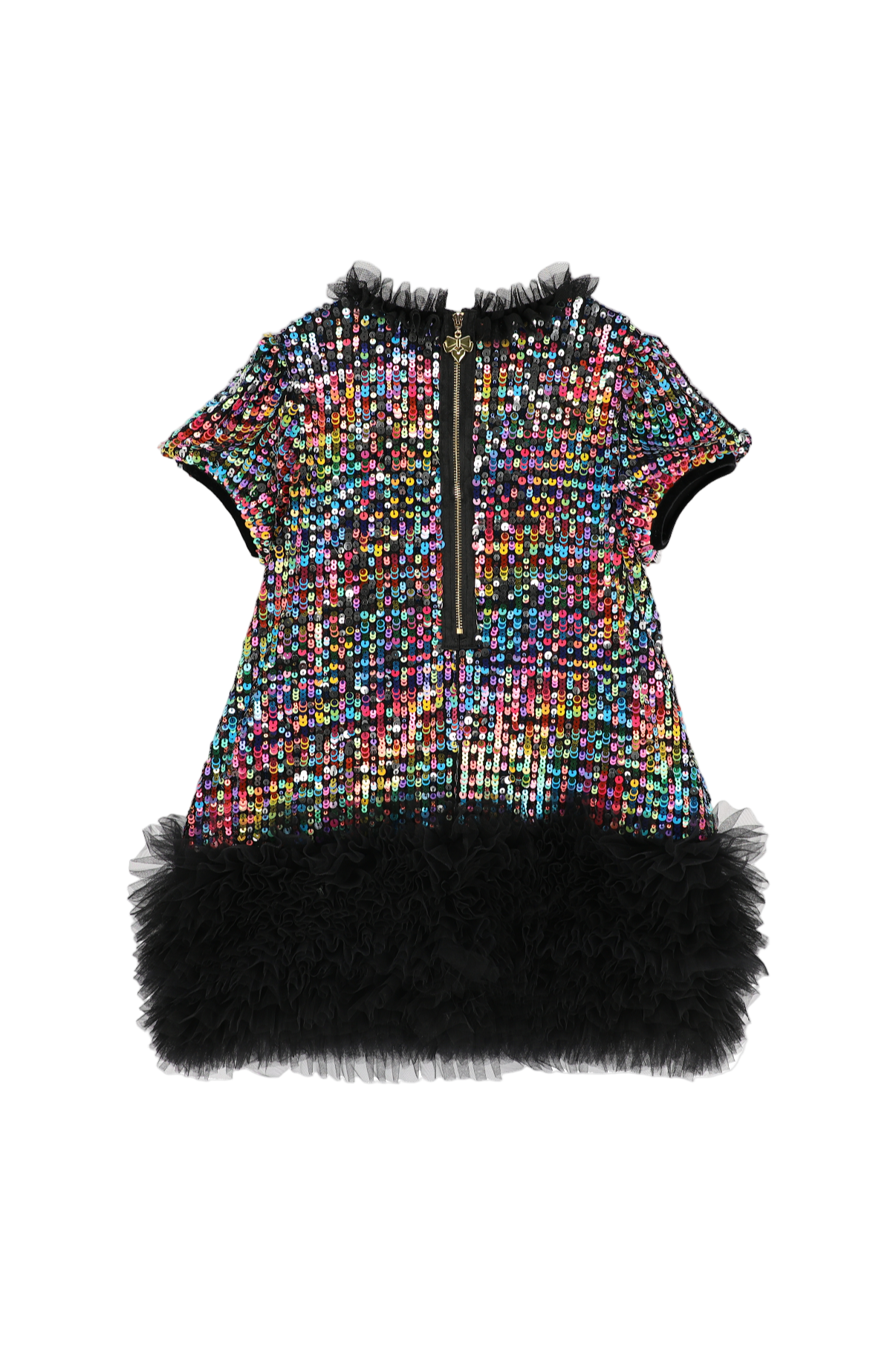 Shalini Sequin Dress Black Multi