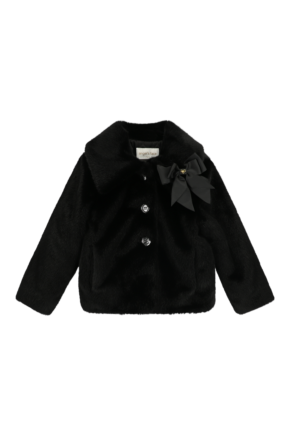 Nola Fur Jacket Black