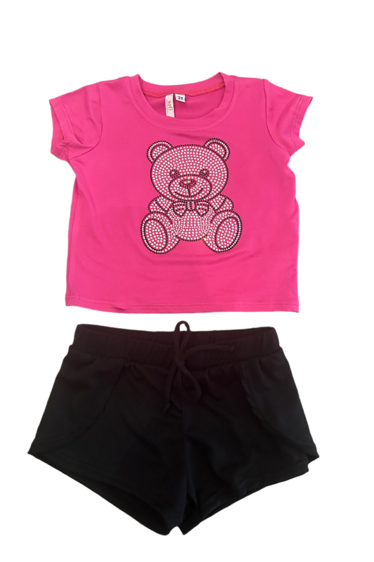 Teddy Bear Short Set