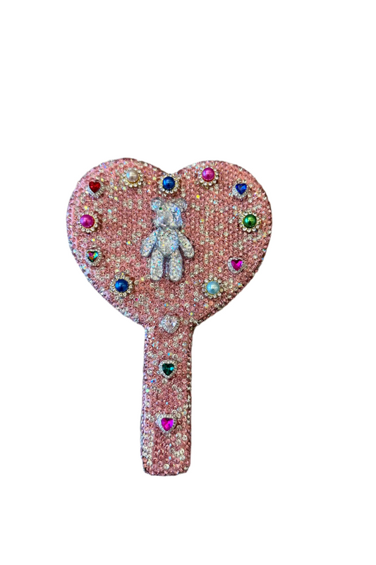 NIKKI Multi Bear Jeweled Mirror